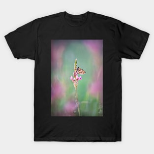 Heath Fritillary on Sainfoin T-Shirt